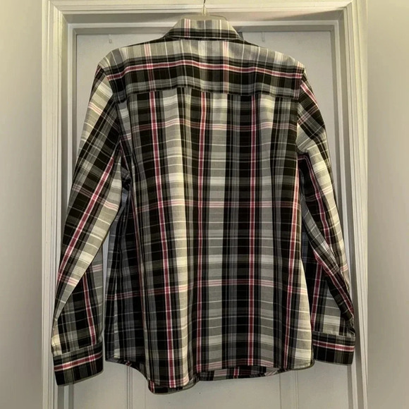 Orvis Plaid Long Sleeve Carefree Button Down Shirt - Picture 3 of 7